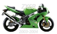 2003-2004 Kawasaki ZX6R Carenados