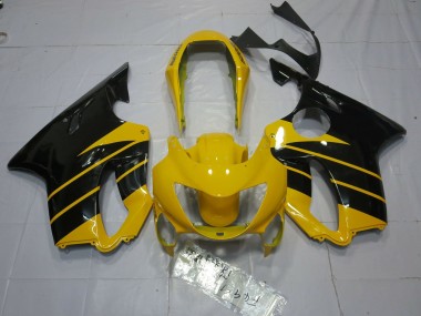 Amarillo Brillante & Negro 1999-2000 Honda CBR600 F4 Carenado Moto