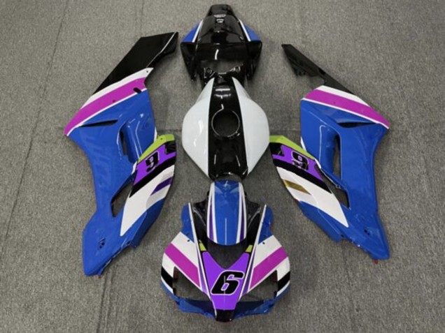 Azul 6 2004-2005 Honda CBR1000RR Carenado Moto