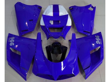 Azul Brillante 1993-2005 Ducati 996 748 916 998 Carenado Moto