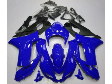 Azul Brillante 2007-2008 Kawasaki ZX6R Carenado Moto