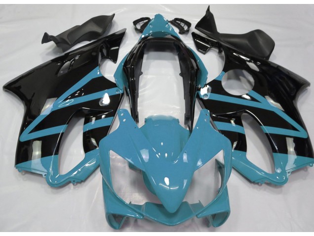 Azul Claro Brillante 2004-2007 Honda CBR600 F4i Carenado Moto