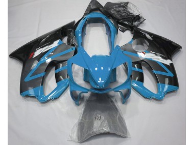 Azul Claro Brillante & Gris 2004-2007 Honda CBR600 F4i Carenado Moto