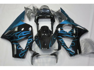 Azul Claro Llama 2002-2003 Honda CBR954RR Carenado Moto