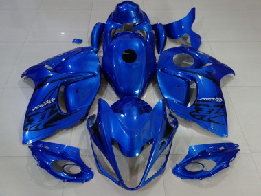 Azul Eléctrico 2008-2020 Suzuki GSXR 1300 Carenado Moto