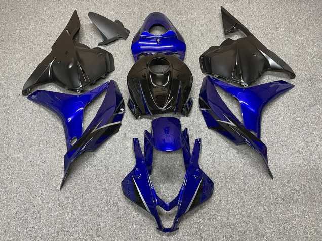 Azul Profundo Con Negro 2009-2012 Honda CBR600RR Carenado Moto