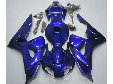 Azul Solido 2006-2007 Honda CBR1000RR Carenado Moto