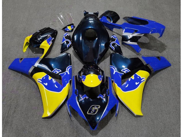 Azul Toro 2008-2011 Honda CBR1000RR Carenado Moto