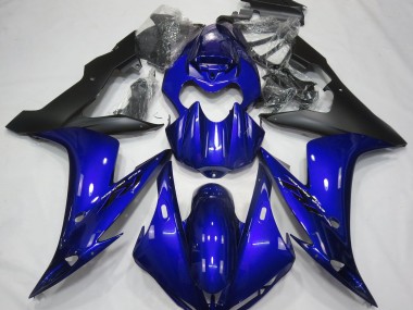 Brillante Azul & Negro 2004-2006 Yamaha R1 Carenado Moto