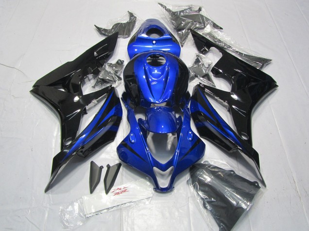 Brillo Azul Profundo 2007-2008 Honda CBR600RR Carenado Moto