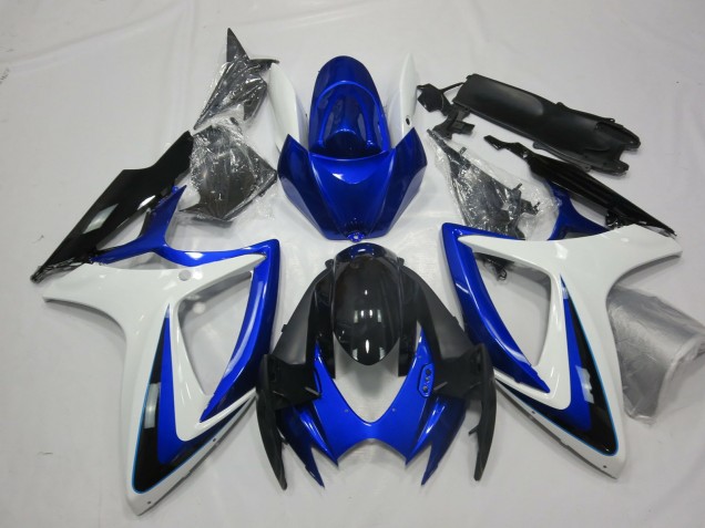 Brillo Sin Calcomanía 2006-2007 Suzuki GSXR 600-750 Carenado Moto