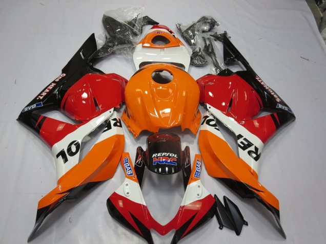 Clásico Repsol Estilo 2 2009-2012 Honda CBR600RR Carenado Moto