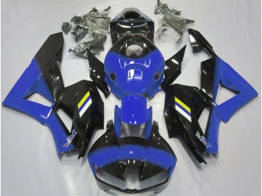 Diseño Azul Brillante & Negro 2013-2023 Honda CBR600RR Carenado Moto