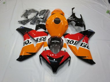 Diseño De Estilo Clásico Repsol 2008-2011 Honda CBR1000RR Carenado Moto