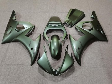 Ejercito Verde 2003-2004 Yamaha R6 Carenado Moto