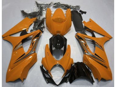 Estilo Naranja OEM 2007-2008 Suzuki GSXR 1000 Carenado Moto