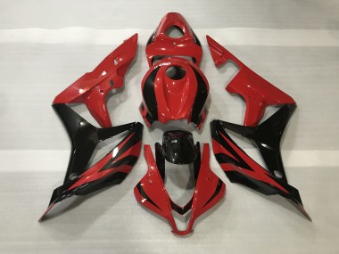 Estilo Rojo Metálico OEM 2007-2008 Honda CBR600RR Carenado Moto