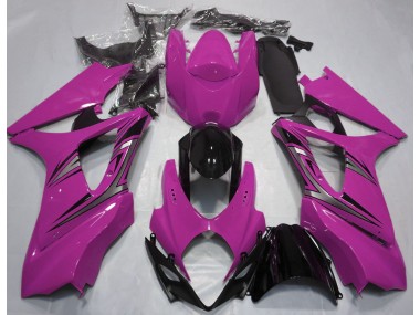 Estilo Rosa OEM 2007-2008 Suzuki GSXR 1000 Carenado Moto