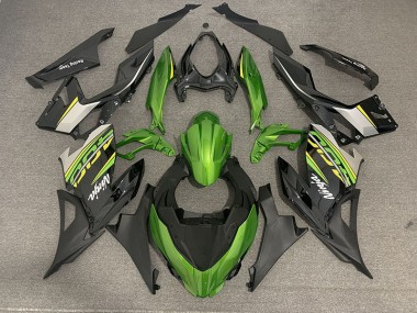 Estilo Verde Esmeralda OEM 2018-2023 Kawasaki Ninja 400 Carenado Moto