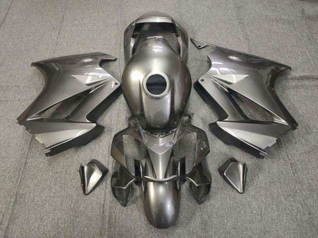 Gris Brillante 2002-2012 Honda VFR800 Carenado Moto