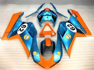 Mate Gulf 2007-2014 Ducati 848 1098 1198 Carenado Moto