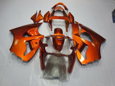 Naranja 2000-2002 Kawasaki ZX6R Carenado Moto