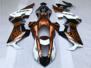 Naranja & Blanco Personalizado 2017-2023 Honda CBR1000RR Carenado Moto