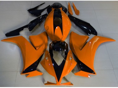 Naranja Brillante & Negro 2012-2016 Honda CBR1000RR Carenado Moto