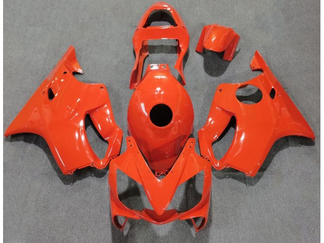 Naranja Oscuro Brillante 2001-2003 Honda CBR600 F4i Carenado Moto