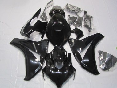 Negro Brillante 2008-2011 Honda CBR1000RR Carenado Moto