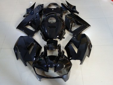 Negro Brillante 2013-2023 Honda CBR600RR Carenado Moto