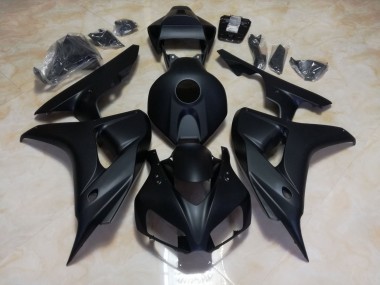 Negro Mate 2008-2011 Honda CBR1000RR Carenado Moto