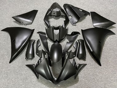 Negro Mate & Dorado 2009-2011 Yamaha R1 Carenado Moto