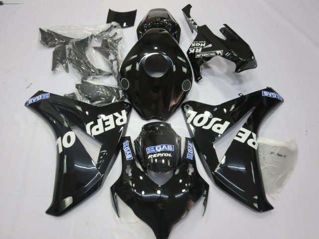 Negro Repsol 2008-2011 Honda CBR1000RR Carenado Moto