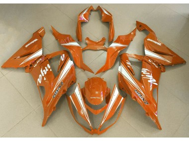 Ninja Naranja 2013-2018 Kawasaki ZX6R Carenado Moto