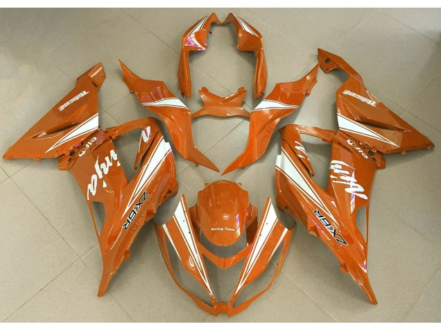 Ninja Naranja 2013-2018 Kawasaki ZX6R Carenado Moto