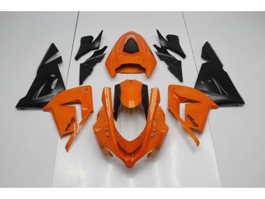 Ninja Naranja Liso 2004-2005 Kawasaki ZX10R Carenado Moto