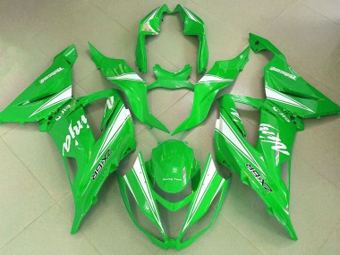 Ninja Verde 2013-2018 Kawasaki ZX6R Carenado Moto