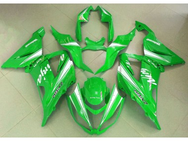 Ninja Verde 2013-2018 Kawasaki ZX6R Carenado Moto