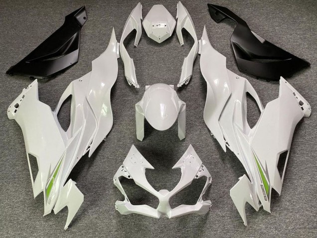 Perla Blanca 2019-2023 Kawasaki ZX6R Carenado Moto