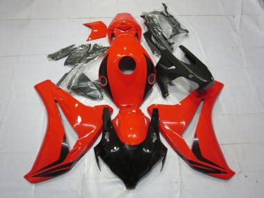 Rojo Naranja 2008-2011 Honda CBR1000RR Carenado Moto