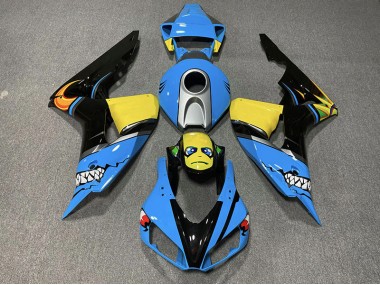 Tiburón Azul 2006-2007 Honda CBR1000RR Carenado Moto