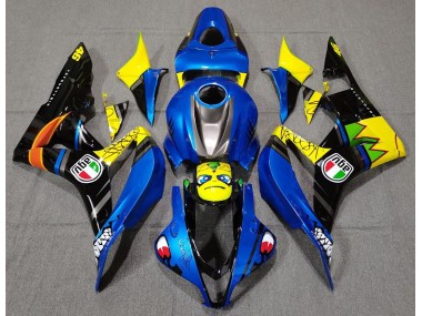 Tiburón Azul 2007-2008 Honda CBR600RR Carenado Moto