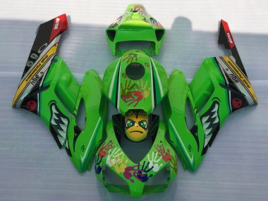 Tiburón Verde 2004-2005 Honda CBR1000RR Carenado Moto