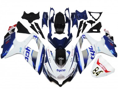 Tyco Estilo Personalizado Brillante 2008-2010 Suzuki GSXR 600-750 Carenado Moto