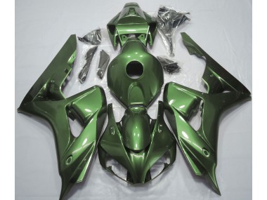 Verde Bosque Sólido 2006-2007 Honda CBR1000RR Carenado Moto