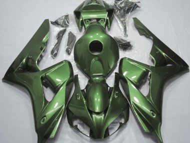 Verde Bosque Sólido 2006-2007 Honda CBR1000RR Carenado Moto