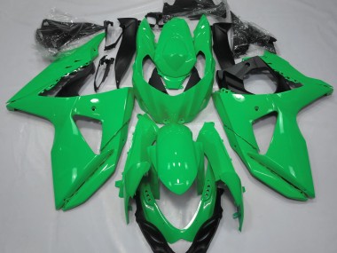 Verde Brillante 2009-2016 Suzuki GSXR 1000 Carenado Moto