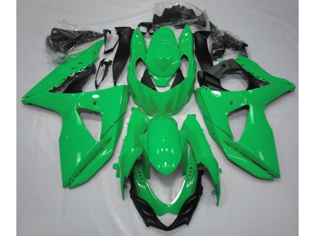 Verde Brillante 2009-2016 Suzuki GSXR 1000 Carenado Moto