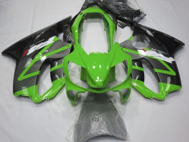 Verde Brillante & Gris 2004-2007 Honda CBR600 F4i Carenado Moto